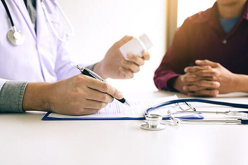 benefits of medication assisted treatment doctor explaining the benefits of medication assisted treatment